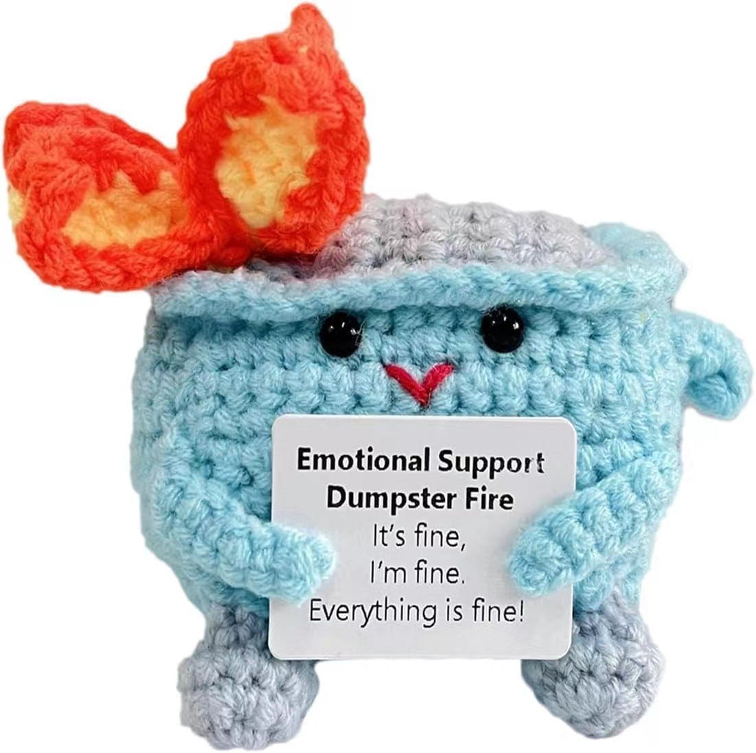 Emotional Support Dumpster Fire – It’s Fine, Everything is Fine!